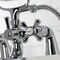 Kingston Brass KS227C Deck Mount Clawfoot Tub Faucet with Hand Shower, Polished Chrome KS227C - alternate 5